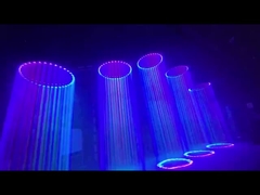 2.4G ওয়্যারলেস 36x15W Rgb Dmx Led Flood Light দীর্ঘ জীবন প্রত্যাশা